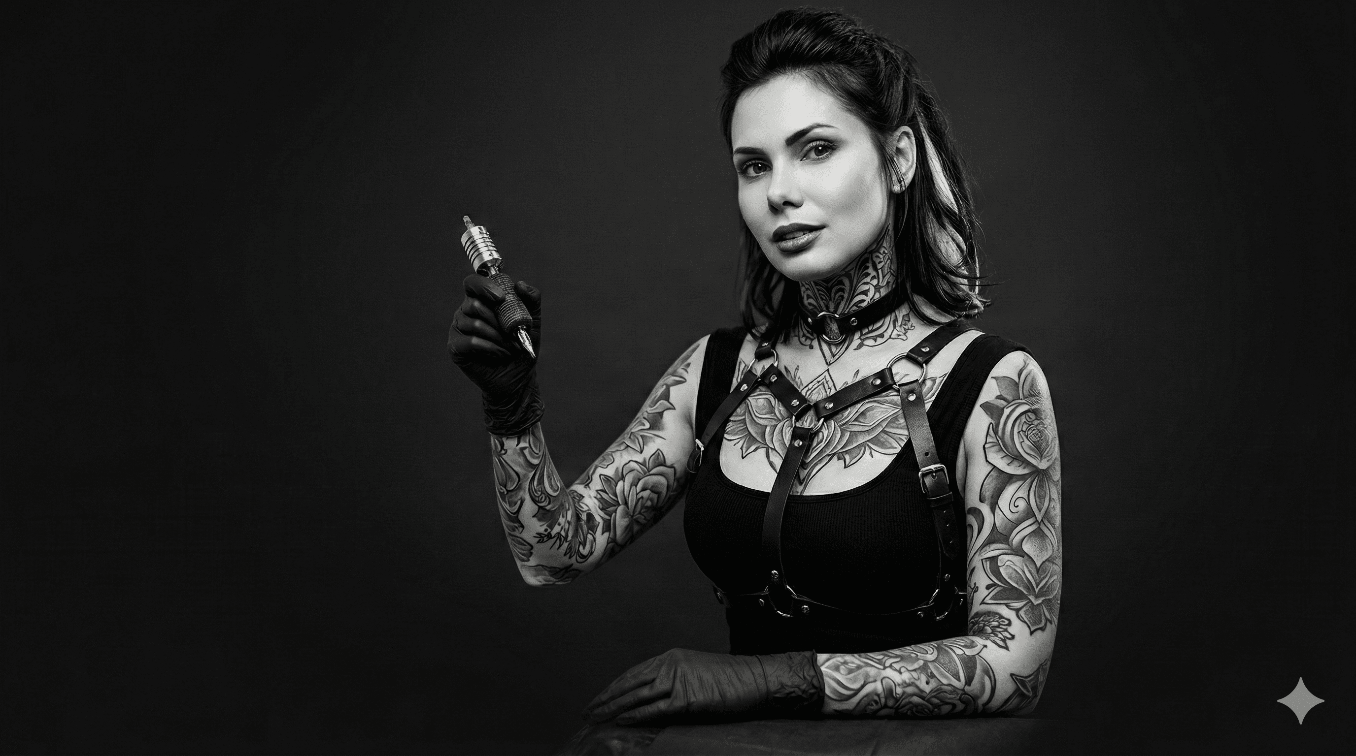 Tattoo artist portrait